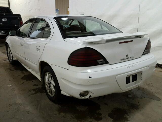 1G2NE52E35M157135 - 2005 PONTIAC GRAND AM S 白色 照片 3