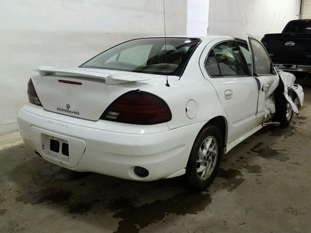 1G2NE52E35M157135 - 2005 PONTIAC GRAND AM S 白色 照片 4