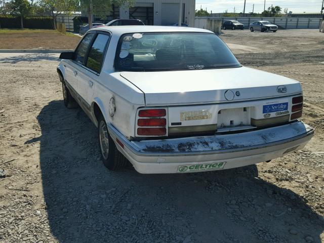 1G3AG55M3R6356137 - 1994 OLDSMOBILE CUTLASS CI WHITE photo 3
