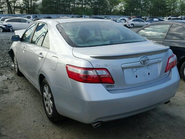 4T1BK46K78U067021 - 2008 TOYOTA CAMRY LE SILVER photo 3