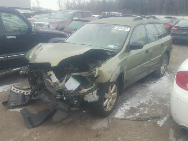 4S4BP61C467302466 - 2006 SUBARU LEGACY OUT GREEN photo 2