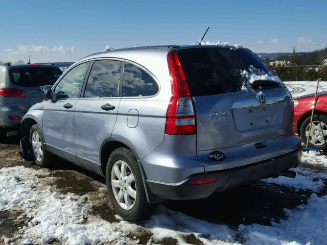 JHLRE48598C023936 - 2008 HONDA CR-V EX BLUE photo 3