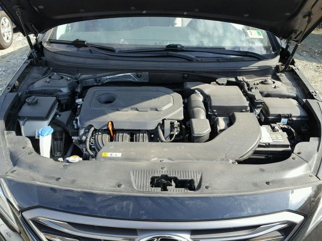 5NPE34AFXGH262645 - 2016 HYUNDAI SONATA SPO BLACK photo 7