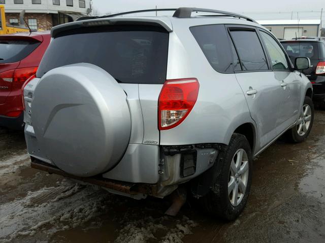 JTMBD31V975097785 - 2007 TOYOTA RAV4 LIMIT SILVER photo 4