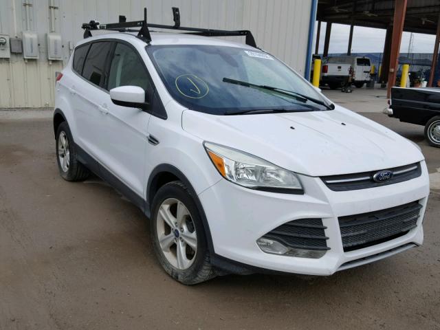 1FMCU0GX0DUA75327 - 2013 FORD ESCAPE SE WHITE photo 1