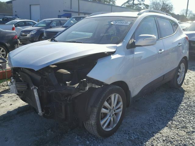 KM8JU3ACXCU485534 - 2012 HYUNDAI TUCSON GLS SILVER photo 2