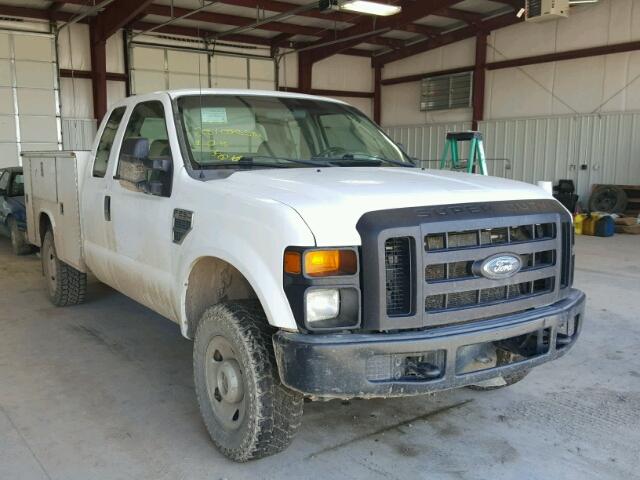 1FTSX21538EC88024 - 2008 FORD F250 SUPER WHITE photo 1