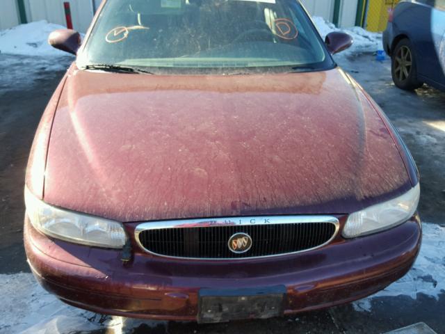 2G4WS52JX11333248 - 2001 BUICK CENTURY CU BURGUNDY photo 9