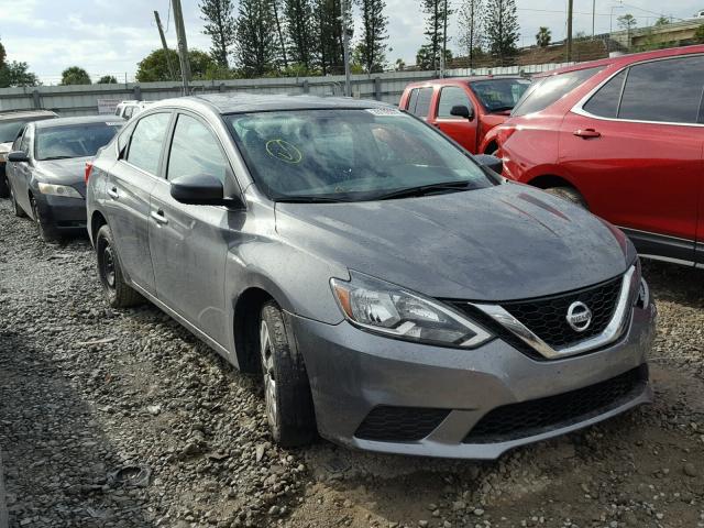 3N1AB7AP9GY264534 - 2016 NISSAN SENTRA S GRAY photo 1