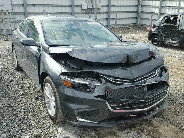 1G1ZD5ST5JF149110 - 2018 CHEVROLET MALIBU LT GRAY photo 1