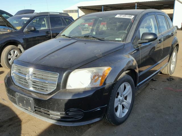 1B3CB4HA4AD585978 - 2010 DODGE CALIBER SX BLACK photo 2