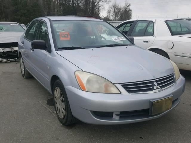 JA3AJ26E66U058937 - 2006 MITSUBISHI LANCER ES SILVER photo 1