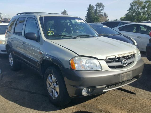 4F2CZ04103KM06245 - 2003 MAZDA TRIBUTE LX SILVER photo 1