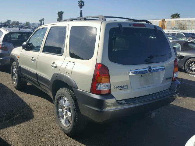 4F2CZ04103KM06245 - 2003 MAZDA TRIBUTE LX SILVER photo 3