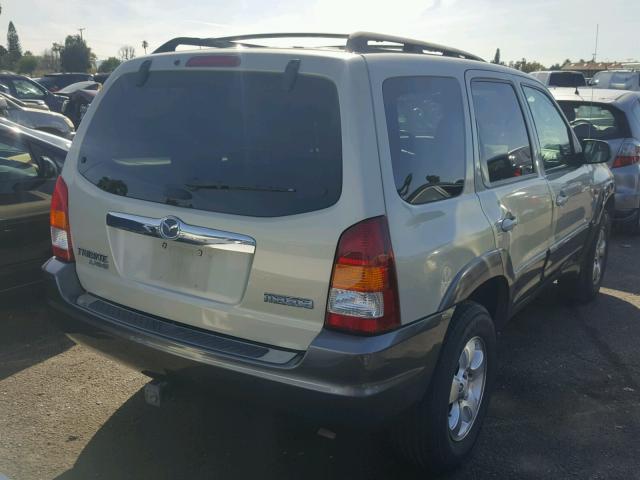 4F2CZ04103KM06245 - 2003 MAZDA TRIBUTE LX SILVER photo 4