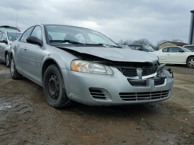 1B3EL46X65N525598 - 2005 DODGE STRATUS SX SILVER photo 1