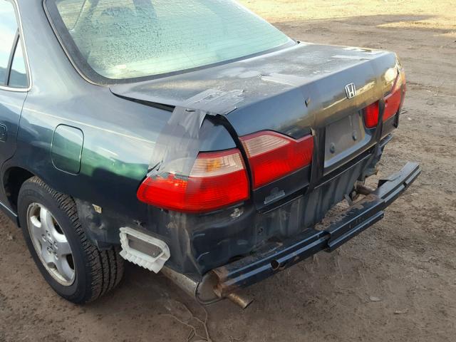 1HGCG1651XA028316 - 1999 HONDA ACCORD EX GREEN photo 9