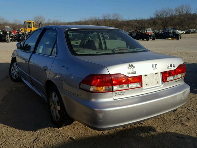 1HGCG56671A120327 - 2001 HONDA ACCORD EX SILVER photo 3