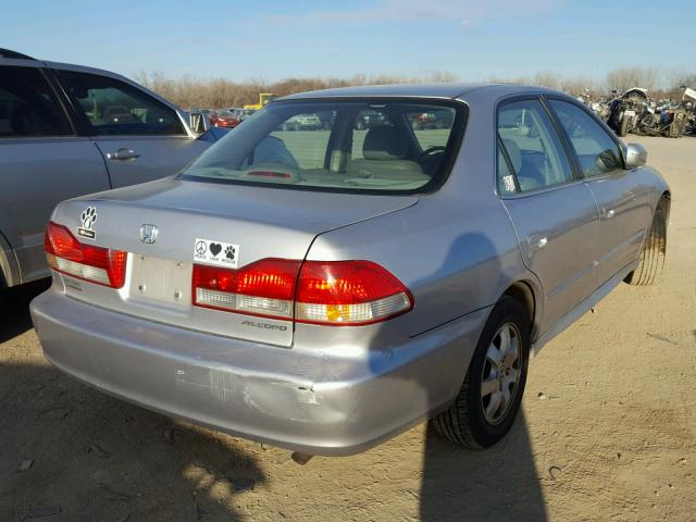 1HGCG56671A120327 - 2001 HONDA ACCORD EX SILVER photo 4