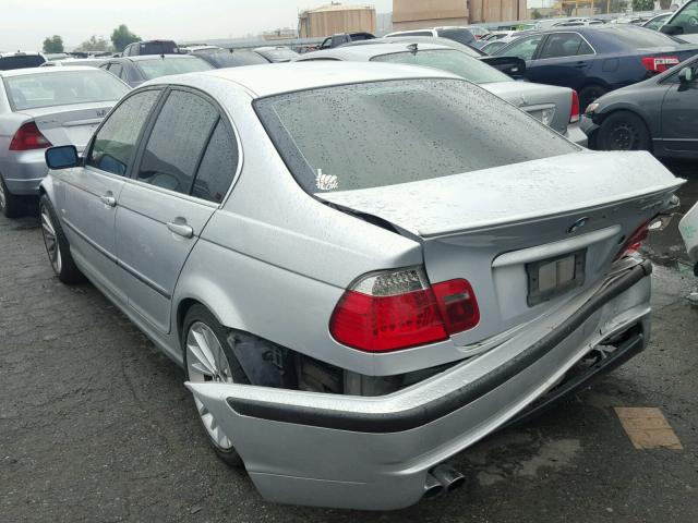 WBAAV53471FJ67548 - 2001 BMW 330 I SILVER photo 3