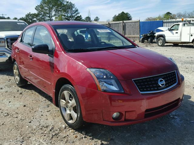 3N1AB61E38L664502 - 2008 NISSAN SENTRA 2.0 RED photo 1