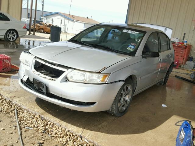 1G8AZ52F45Z145600 - 2005 SATURN ION LEVEL SILVER photo 2