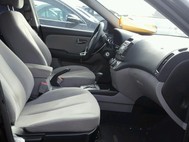 KMHDU4AD3AU182894 - 2010 HYUNDAI ELANTRA BL BLACK photo 5