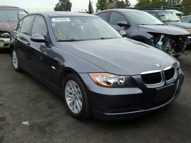 WBAVA37587NL11613 - 2007 BMW 328 I GRAY photo 1