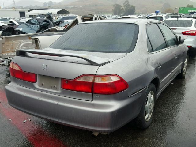 1HGCG6678YA087198 - 2000 HONDA ACCORD EX GRAY photo 4