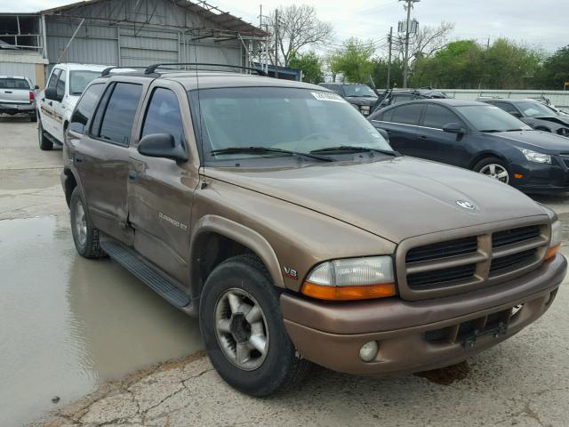 1B4HR28Y5YF197977 - 2000 DODGE DURANGO BROWN photo 1