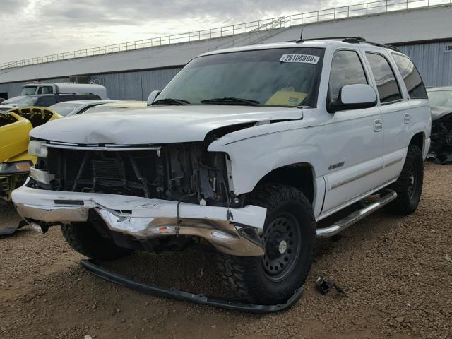 1GNEC13Z93R115412 - 2003 CHEVROLET TAHOE C150 WHITE photo 2