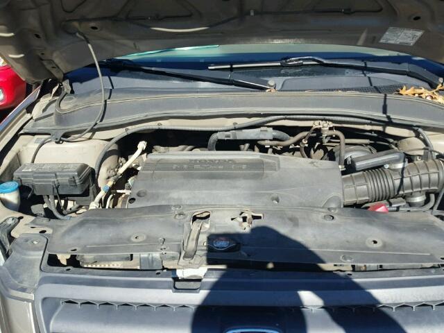 2HKYF18513H588036 - 2003 HONDA PILOT EXL TAN photo 7