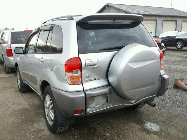 JTEHH20V310098988 - 2001 TOYOTA RAV4 GRAY photo 3