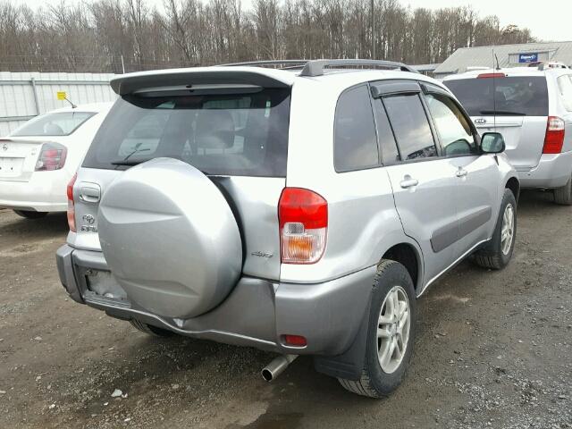 JTEHH20V310098988 - 2001 TOYOTA RAV4 GRAY photo 4