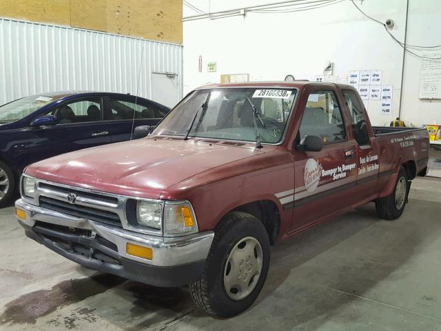 JT4RN93P6R5095167 - 1994 TOYOTA PICKUP 1/2 RED photo 2