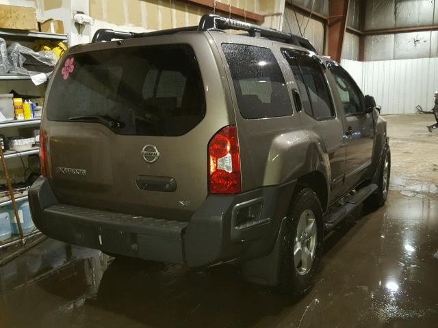 5N1AN08W36C517424 - 2006 NISSAN XTERRA OFF GRAY photo 4