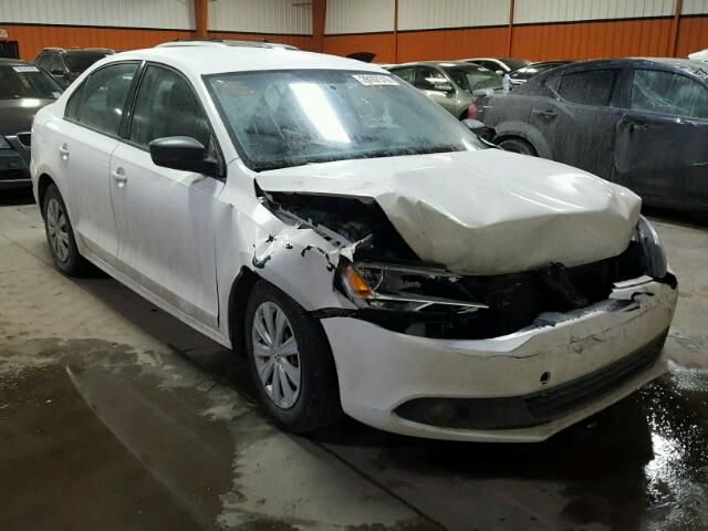 3VW1K7AJ4BM343289 - 2011 VOLKSWAGEN JETTA BASE 白色 照片 1