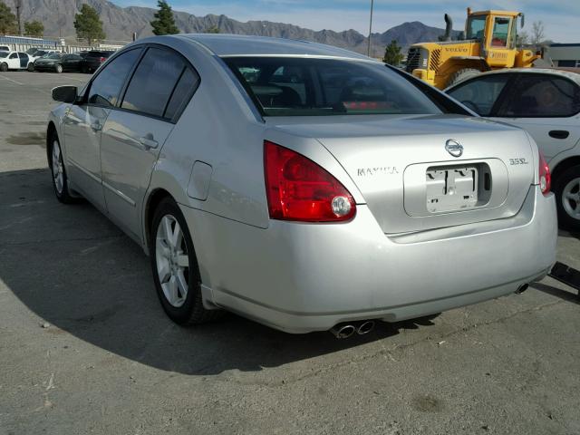 1N4BA41EX5C805538 - 2005 NISSAN MAXIMA SE SILVER photo 3