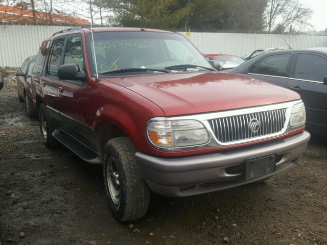 4M2DU55PXVUJ51575 - 1997 MERCURY MOUNTAINEE RED photo 1