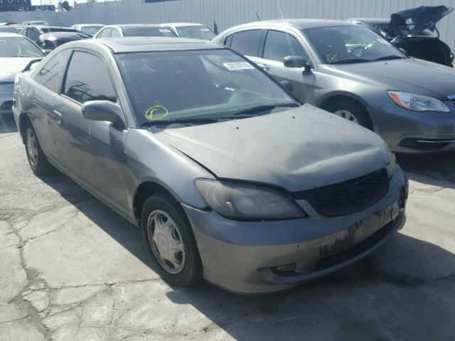 1HGEM22955L029034 - 2005 HONDA CIVIC EX GRAY photo 1