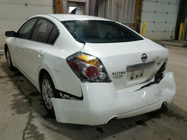 1N4AL2AP2CC125223 - 2012 NISSAN ALTIMA BAS WHITE photo 3