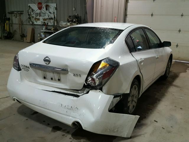 1N4AL2AP2CC125223 - 2012 NISSAN ALTIMA BAS WHITE photo 4