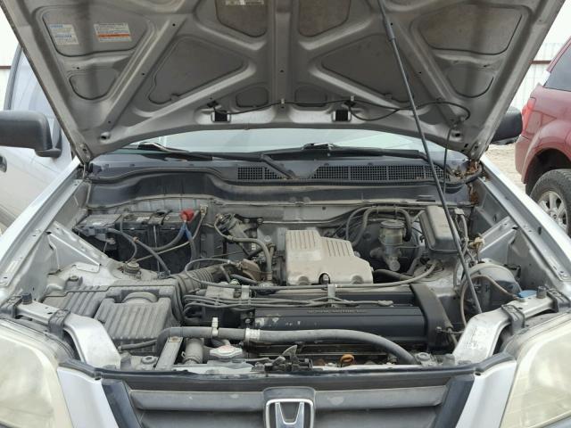 JHLRD2841YC007406 - 2000 HONDA CR-V LX SILVER photo 7