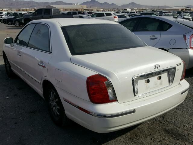 KMHFU45E85A412965 - 2005 HYUNDAI XG 350 WHITE photo 3