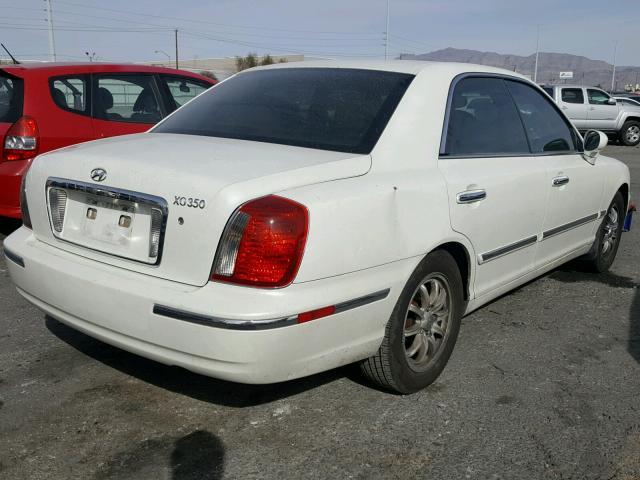 KMHFU45E85A412965 - 2005 HYUNDAI XG 350 WHITE photo 4