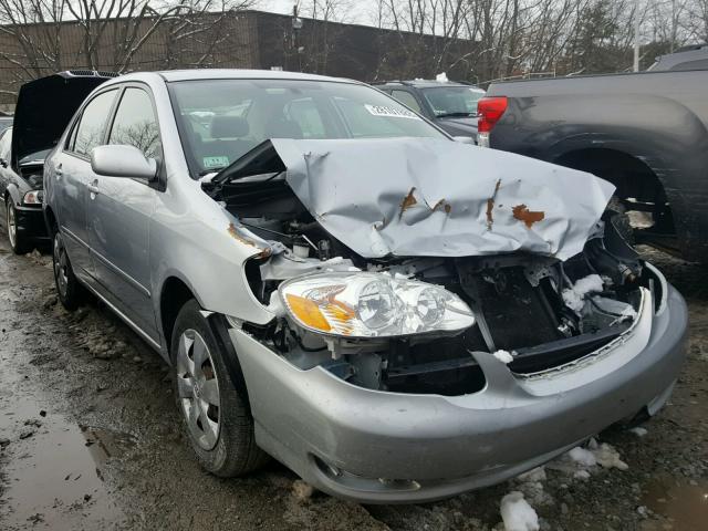 2T1BR32E17C739595 - 2007 TOYOTA COROLLA CE SILVER photo 1