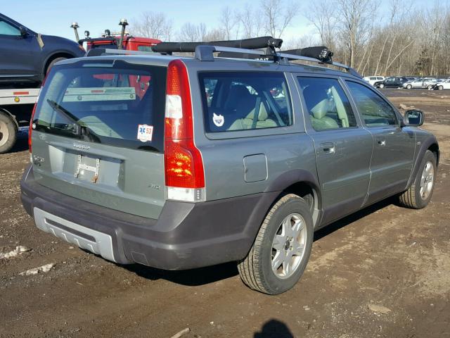 YV4SZ592061220058 - 2006 VOLVO XC70 GRAY photo 4