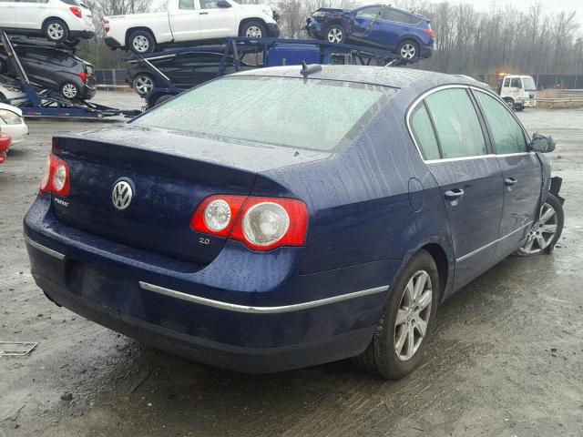 WVWAK73C46P050154 - 2006 VOLKSWAGEN PASSAT 2.0 BLUE photo 4