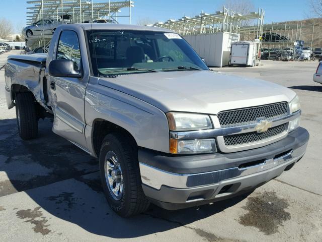 1GCEK14T15Z314799 - 2005 CHEVROLET SILVERADO SILVER photo 1