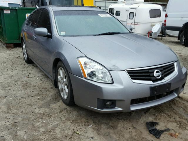 1N4BA41E77C800770 - 2007 NISSAN MAXIMA SE GRAY photo 1